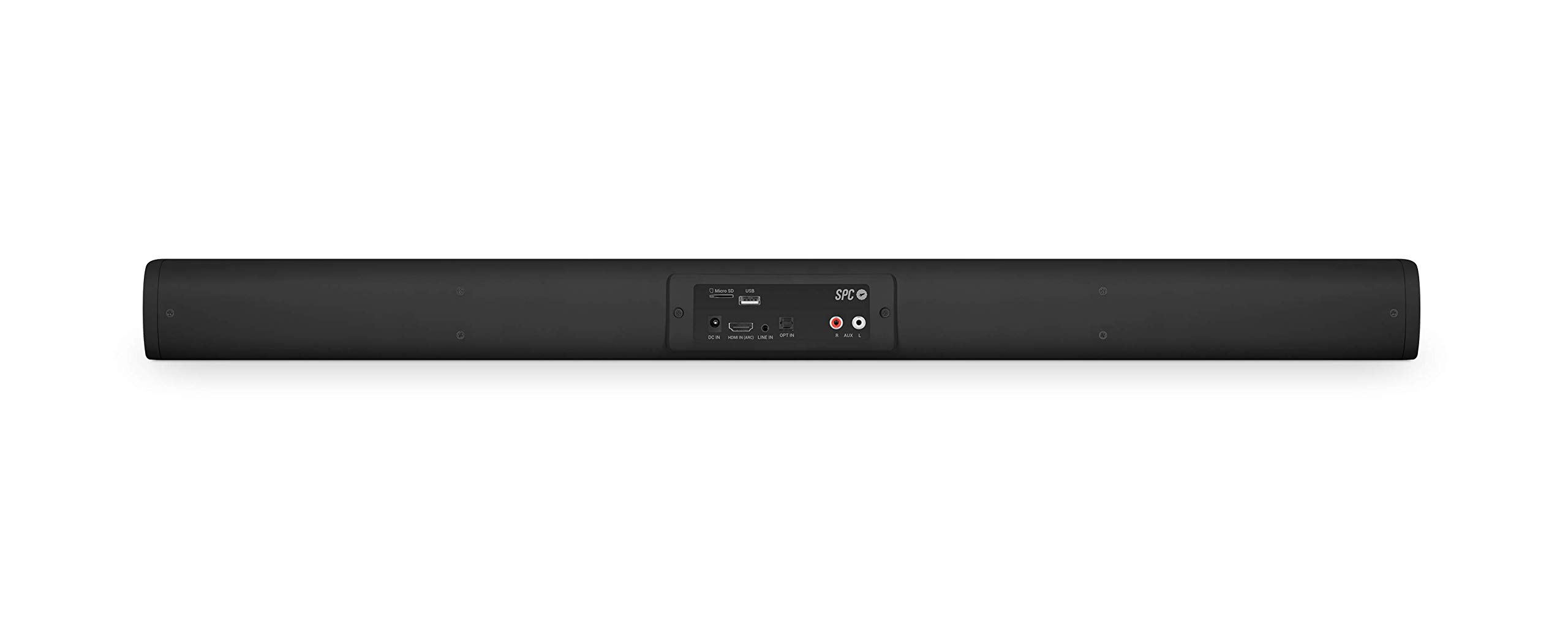 SPC Suana Sound Bar barra de sonido color negra con 100W de potencia y subwoofer inalámbrico