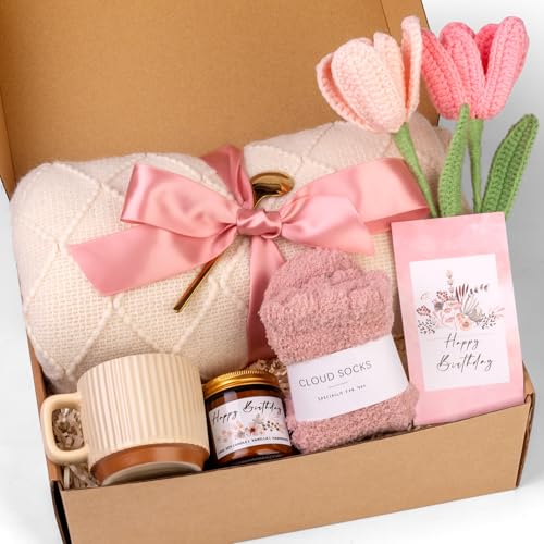 Birthday Gifts for Women, Self Care Gifts Get Well Soon Gifts Package, Relaxing Care Package, Birthday Gift Basket for Women, Happy Birthday Gifts for Her, Mom, Sister, Best Friend, Wife, Girlfriend, Coworker, Birthday Gifts Ideas - Image 3