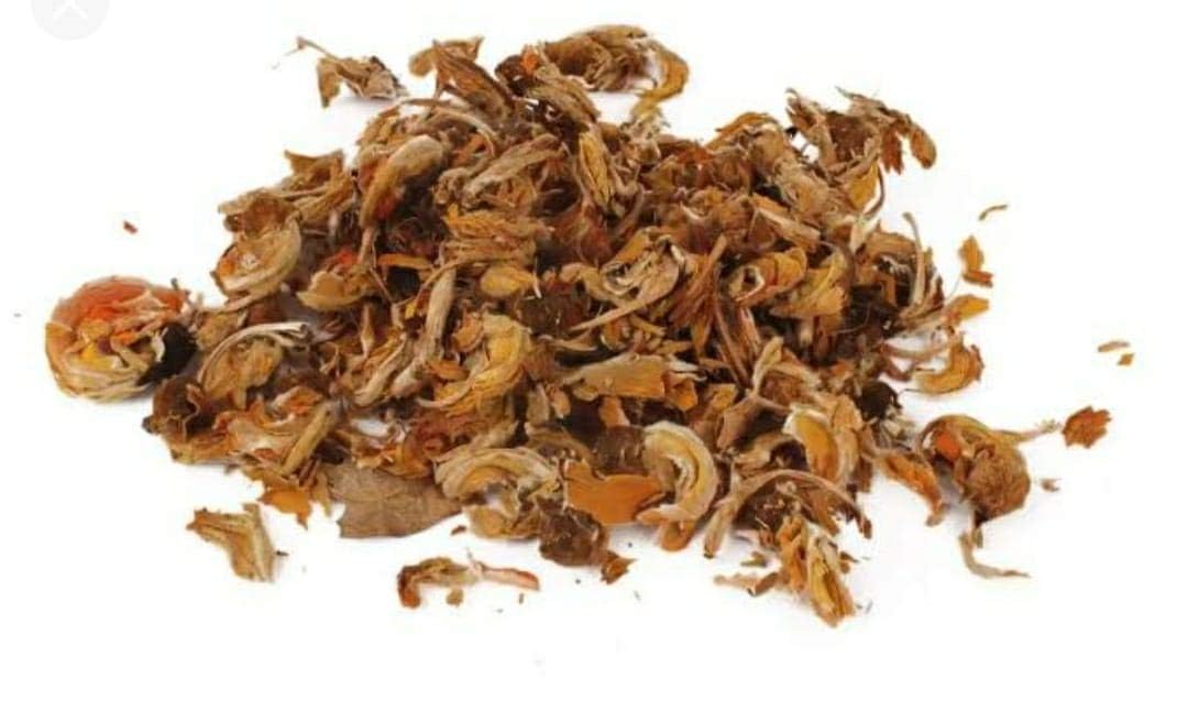Palash Phool | Tesu Ke Phool | Dhak Ke Phool | Dry Palash Flowers | Butea Monosperma | Kesuda Flower | Flame of The Forest | Palash Flowers (100 Gram)-image-38