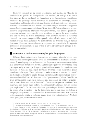 O Discurso e as Emoções: Medo, ódio, Vergonha e Outros Afetos
