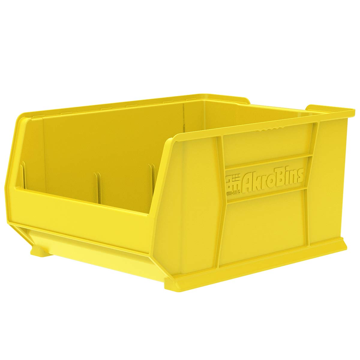 AkroMils 30289YELLO 30289 SuperSize AkroBin Heavy Duty Stackable