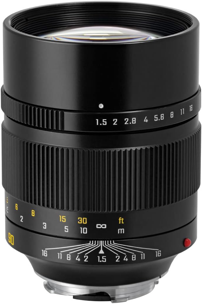 中一光学 SPEEDMASTER 90mm F1.5 ライカM Mマウント レンズ 単焦点 中