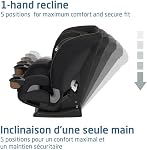 Maxi-Cosi Kani 4-in-1 Siège auto, convertible du nourrisson au tout-petit (1,8-18 kg), Ultra Slim, housse de siège lavable, Noir Designer