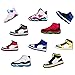 Farsky Lot de 10 breloques en forme de chaussure de basket-ball pour crocodile, sabot, accessoires pour enfants, adolescents, garçons, filles, hommes, bracelets cadeaux d'anniversaire
