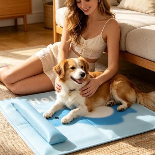 Tapis rafraîchissant pour chien et chat lavable pour stopper les coups de chaleur - 3
