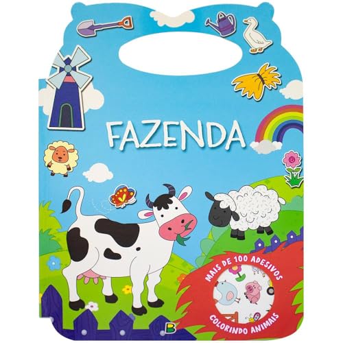 Colorindo animais – Um livro com alça: Fazenda: