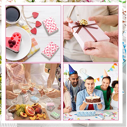 Panelee 120 Pack Travel Tissue Packs 3 Ply Individual Tissue Packs Geometry Pocket Tissues Bulk Soft Facial Tissues Small Mini Tissues Packs For Gift Wedding Party Daily Use 840 Sheets (Light Color) #TOP3