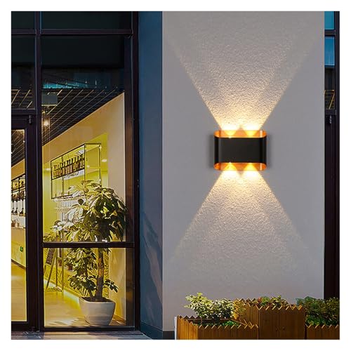 Lámpara de pared LED para exterior con luz cálida de jardín 3