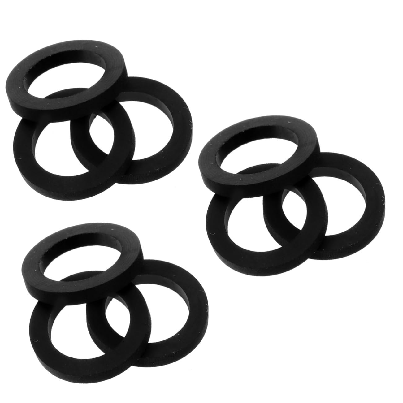 KONTONTY 9pcs Cassette Recorder Rubber Belts for Tape Machines Easy to Install Drive Belts for Cassette Player Repair Fits High Reliability