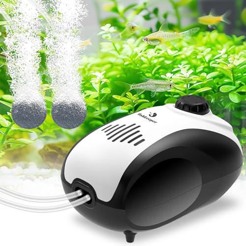 fishkeeper 5W Dual Outlet Air Pump