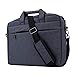 Produktbild iCasso 15.6-17 Zoll Laptop Hülle Umhängetasche, Wasserfeste Multifunktions Handtasche Schulter Notebooktasche Tragetasche Sleeve für bis zu 17 Zoll Laptop Dell MacBook Lenovo HP Samsung (Navy Blau)