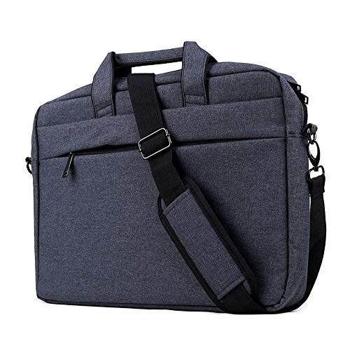iCasso Maletín para laptops de hasta 17 Pulgadas, Multifunctional Laptop Case Strap Bolsa extraíble para portátil de 15.6 a 17 Pulgadas, Acer ASUS DELL HP Lenovo Sony Toshiba, Azul Marino