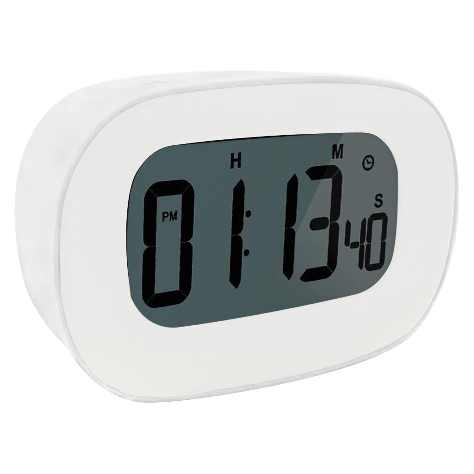 HonorMeet Dual Channel Digital Kitchen Timer - Countdown & Stopwatch With Buzzer Alarm, Memory Storage (White) - View #5