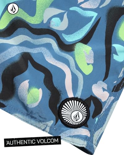 Volcom Boys Swim Trunks - UPF 50+ Quick Dry Board Shorts with Drawstring Waist - Bathing Suit Swimsuit for Boys (Size: 8-16)4
