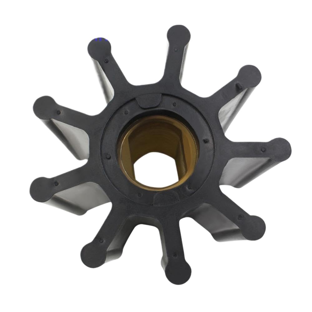 Impulsor para Bomba de Agua de Motor Marino JMP 8201-01 Compatible con Piezas Marinas Doosan 65.06804-0001 Bomba DJ 088-0901 Reemplazo para número de Pieza 65.06804-0001 088-0901