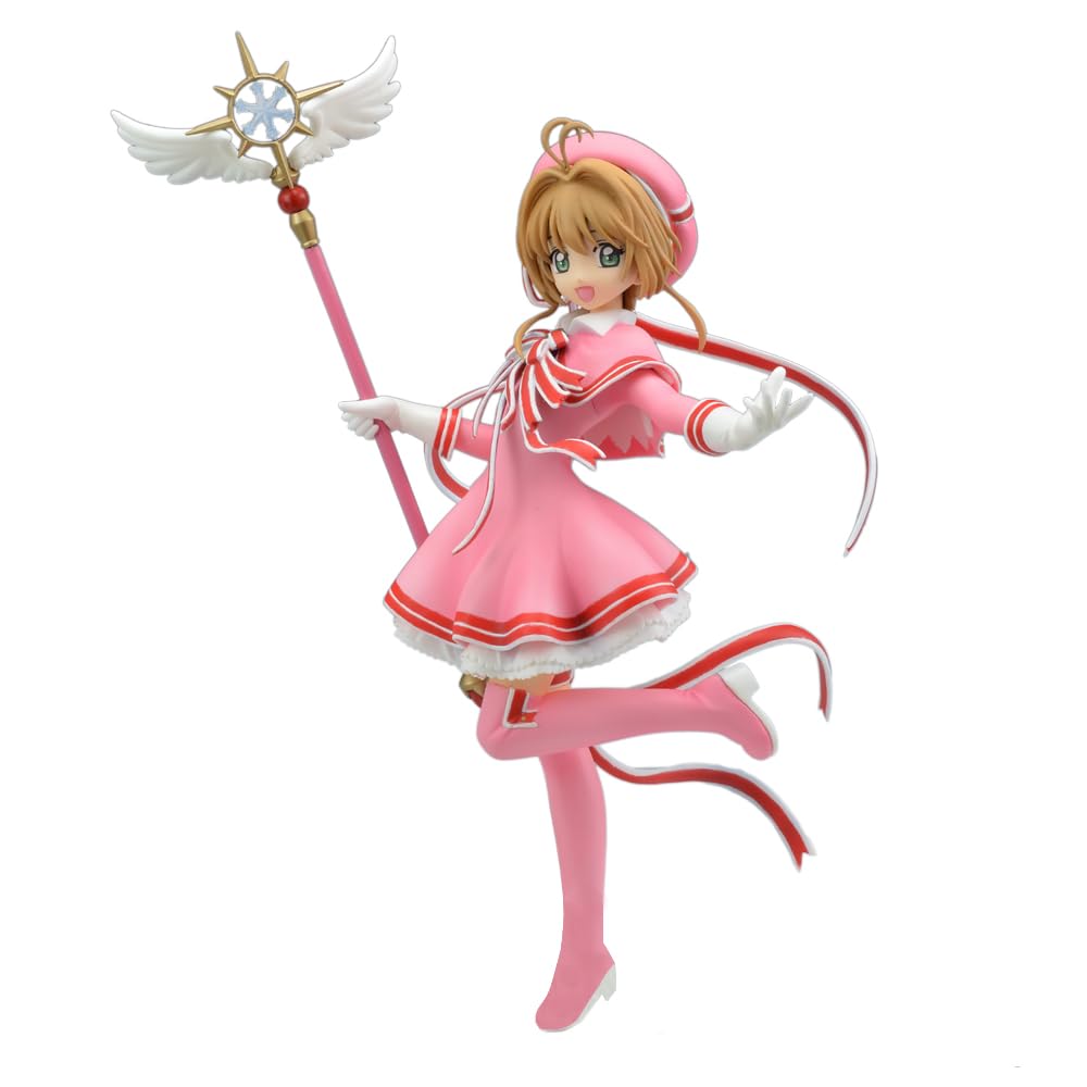 YLQANONG Cardcaptor Figures Kinomot Anime Figure Statues 7.09IN | CCS Anime Figurine, Cut…