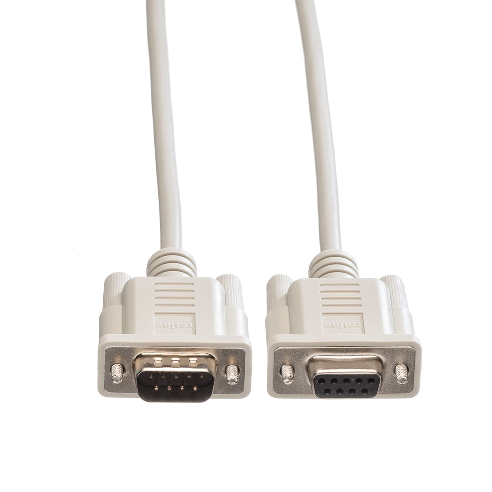 Roline Cable RS232 9pin ST-BU, 10 m