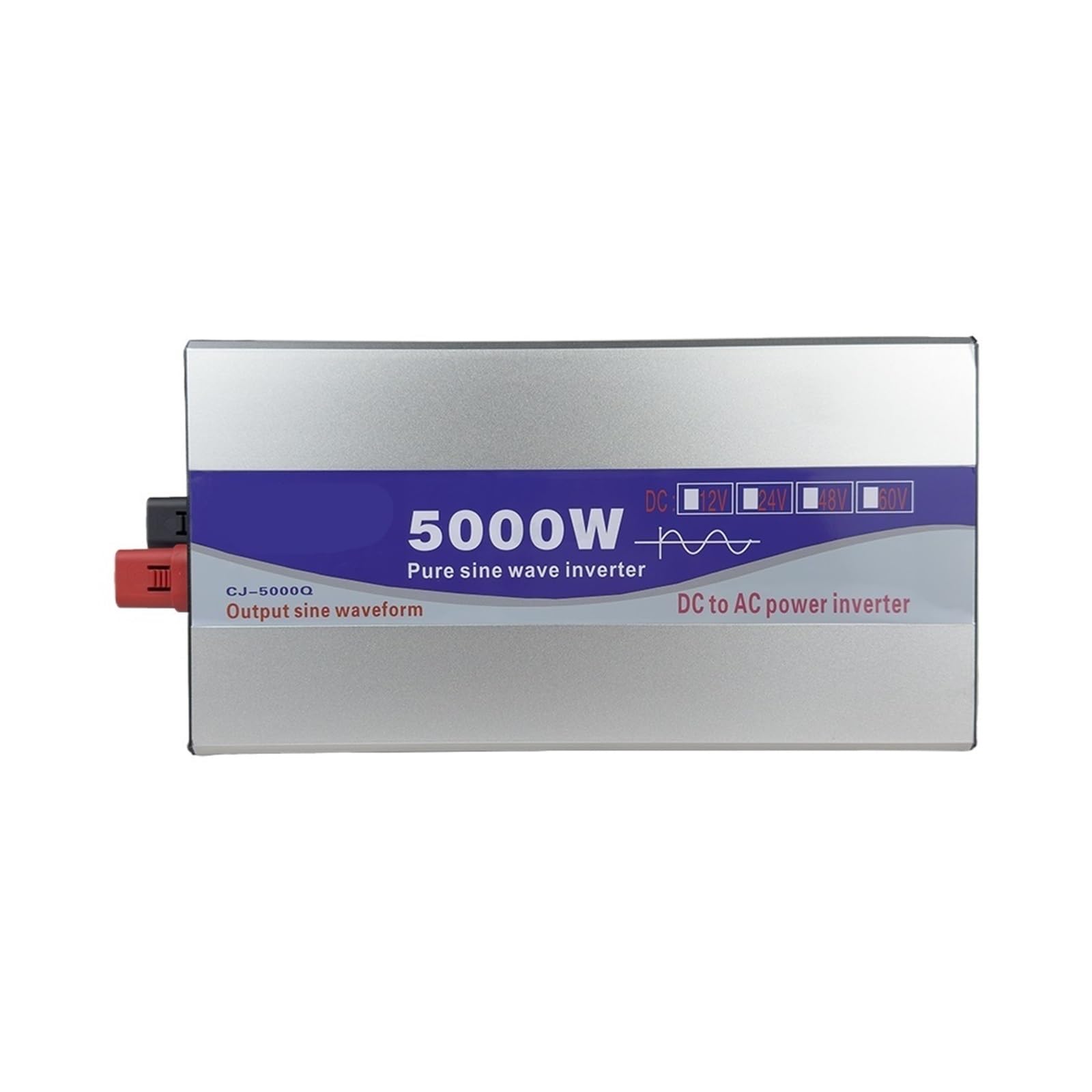 SWEWDSQG Universal Pure Sine Wave Inverter 12v 110V 220v 4000W 5000W Power 12V 24V 48V 60V 72V Converter Inverters Remote Control(48V,110V(60HZ))