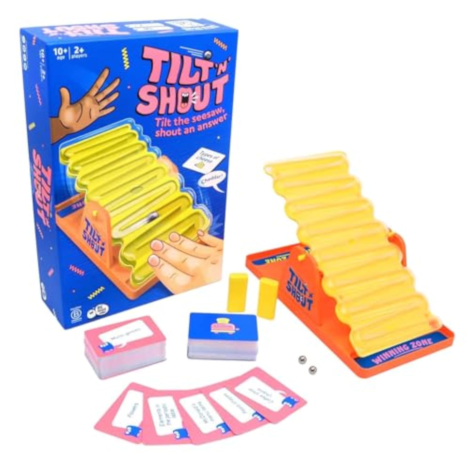Tilt N Shout Game, Fun Balance Challenge Strategy Toy