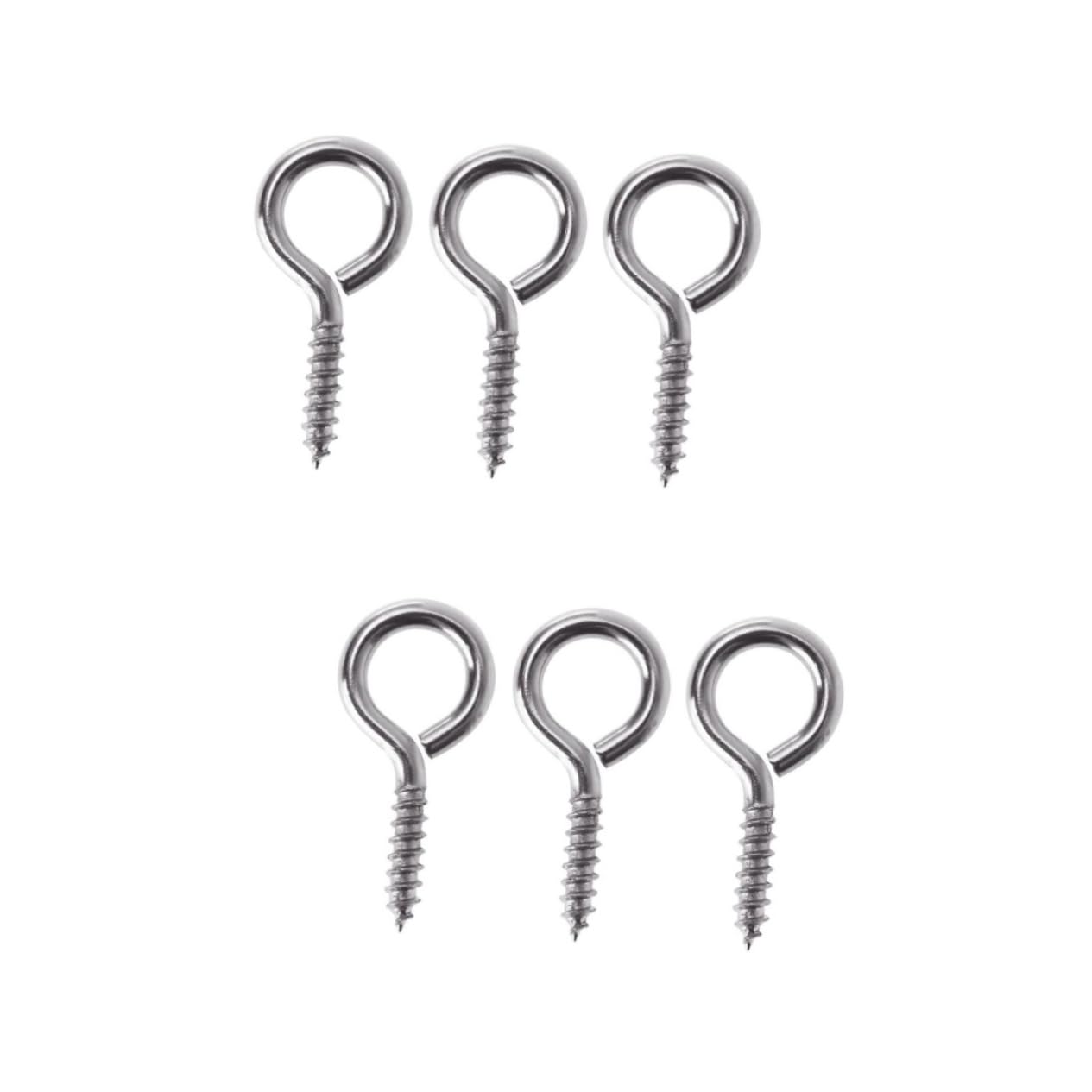 Uonlytech 50pcs Screw Eye Bails Jewelry Making Findings Eye Bolt Pins for Corked Bottle Charms