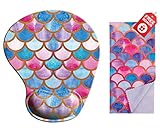 PAÑO DE LIMPIEZA DE MICROFIBRAS BONUS: Se incluye un trapo de limpieza de microfibra EcoArt ultra fino de gran tamaño a juego con la compra de su mousepad. Este paño de microfibra extremadamente fino y de alta calidad es más grueso que los paños similares y limpia la suciedad, la grasa y las manchas de una sola vez. Limpieza sin químicos y 100% segura para todo tipo de superficies, incluyendo anteojos, lentes de cámara, pantallas de iphone y otras superficies delicadas.