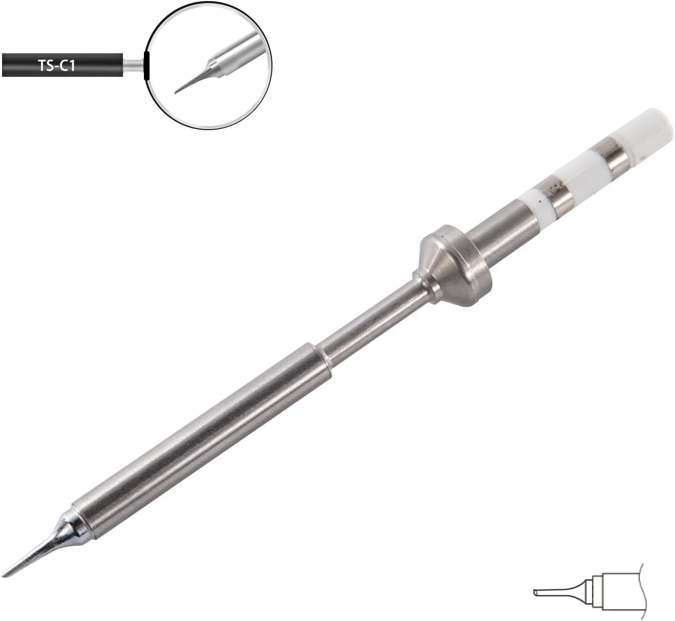 SEQURE Soldering Tip Replacement for SI012 SQ-D60 Soldering Iron (TS-C1)