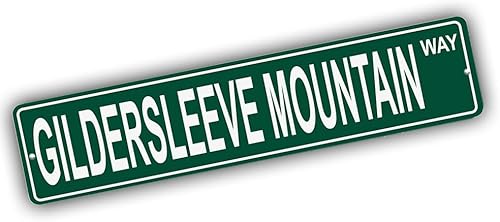 Vista 108 de Ohio Mountains Pick Your Mountain Compatible/repuesto para Ballards Hill United States Mountain Aluminio Metal Tin Street Sign Style decoración