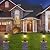 GOALPLUS Cast Aluminum 24" Large Outdoor Post Light with 3" Pier Mount, Bronze Exterior Pathway Pole Lights Fixture with Seeded Glass 2 Pack Outside Garden Post Lamp Lantern Head for Driveway, Yard