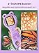 Vorth Microscope for Kids, Portable Digital Microscope with 500X Magnifying Glass, Handheld Camera Mini Pocket Magnification, Educational Christmas Birthday Gifts for Ages 4 5 6 7 8 9 10 11 12, Purple