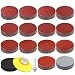 Produktbild 140 Stück Schleifpapier 50mm Klett 60 80 100 120 180 240 320 400 600 800 1000 1200 2000 3000 Körnung, Schleifpapier Klett Set mit 1 Stück Schleifscheiben Pad Kit Polierpad Adapter