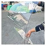 WBBML Dachverkleidung Polycarbonat Panel GlasErsatz Hitzebeständigkeit Polycarbonat Gewächshaus Glas Paneele Gewächshäuser, Gärten(1.56x2m/5.12x6.6ft)