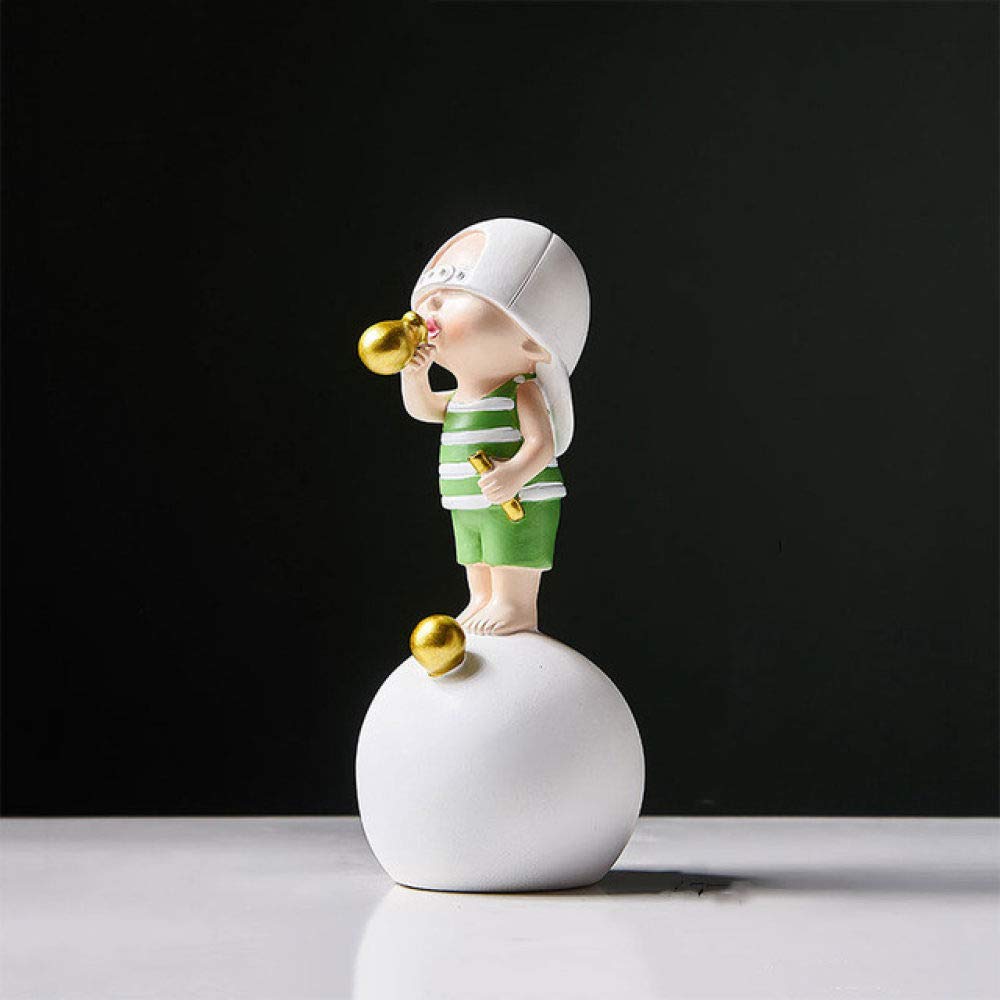 Décoration nordique résine LIJUCAI L cadeau de Noël et vacances