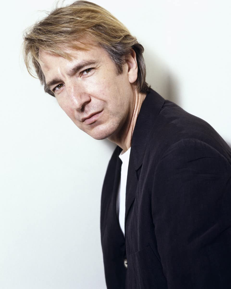 Worldphotographs Alan Rickman Photoshoot 10X8 Photo