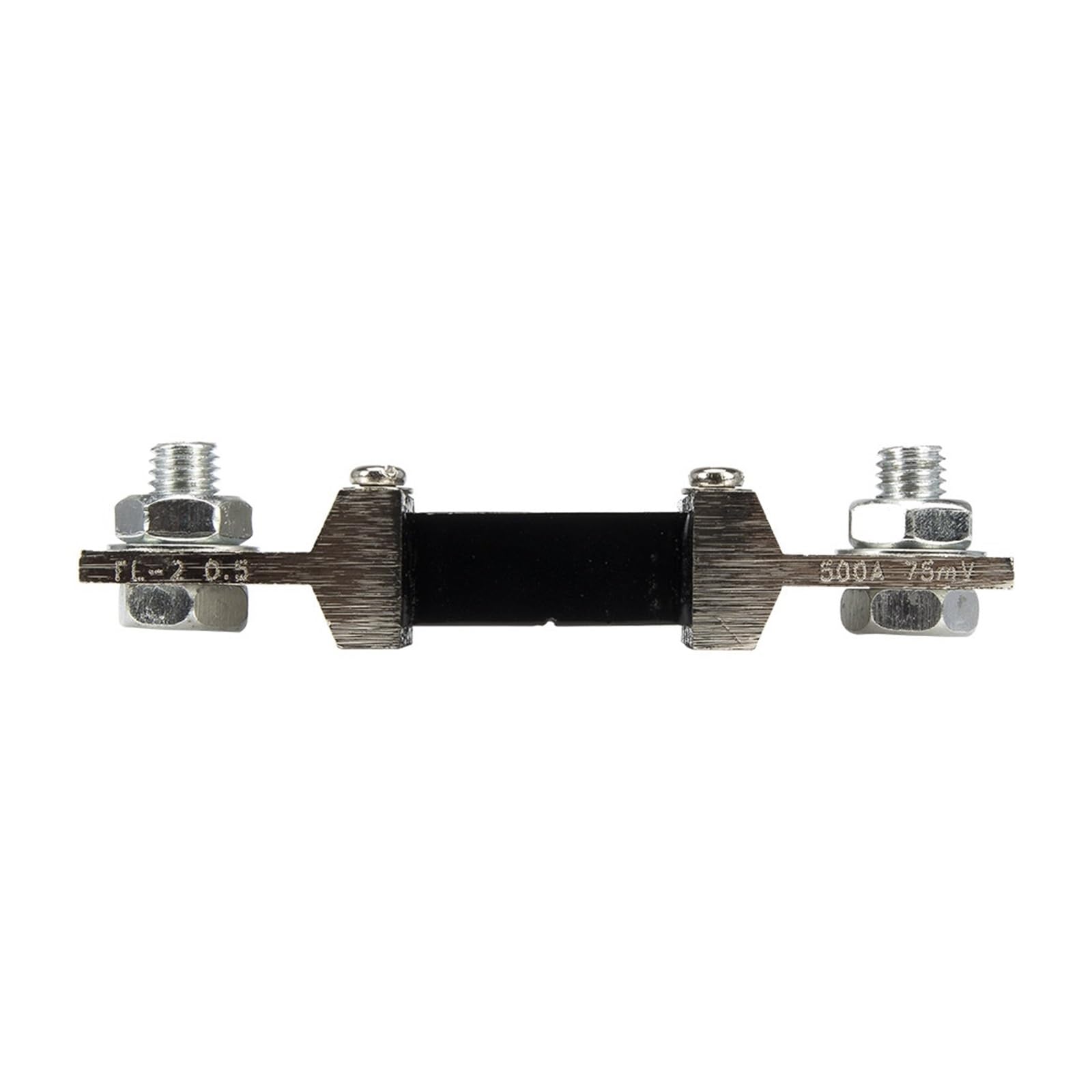 Podzielnik oporu shunt, DC Current Shunt Resistor FL-2 75mV 500A 600A For Ampere Instrument(600a)