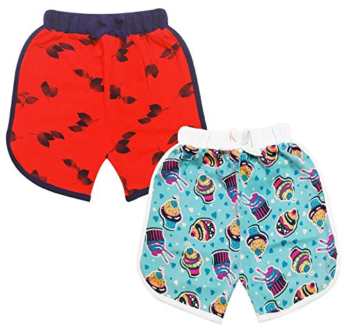 Image of Baby Girls Shorts Half Pant,Casual and Daily use Shorts for 6-24 Months (Pack of 3)