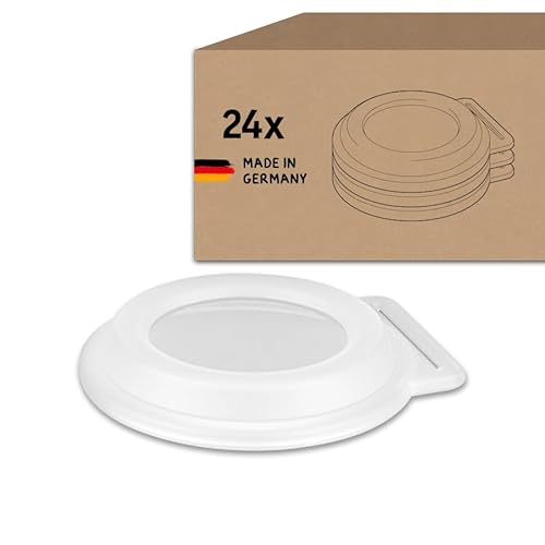 Koziol Lot de 24 couvercles Move Lid (sans ouverture)
