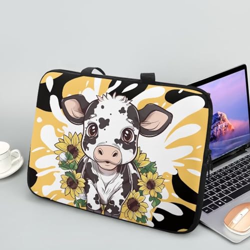 Uasibuni Laptop Sleeve Case with Handle for 14/15.6/ 17In Laptop,Laptop Case Cover Cute Laptop Bag for Women Men2