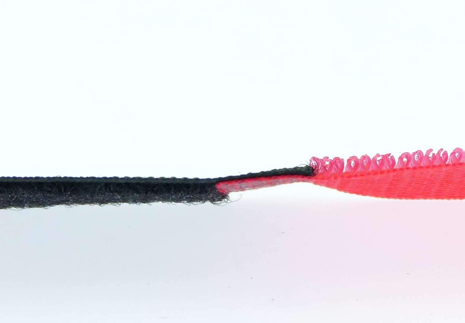 10x Wiederverwendbare Klett-Kabelbinder, 80 Cm Lang, 50 Mm Breit, Neonrot