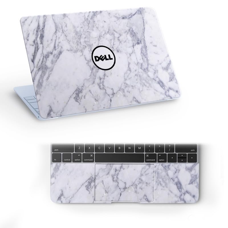 Image of Galaxsia DL229 Top+Wrist Pad Vinyl Laptop Skin /Sticker /Cover for 14 Inches Laptops Laminated-Removable-HD Quality Compatible for Dell (13.8x9.6 Inches)