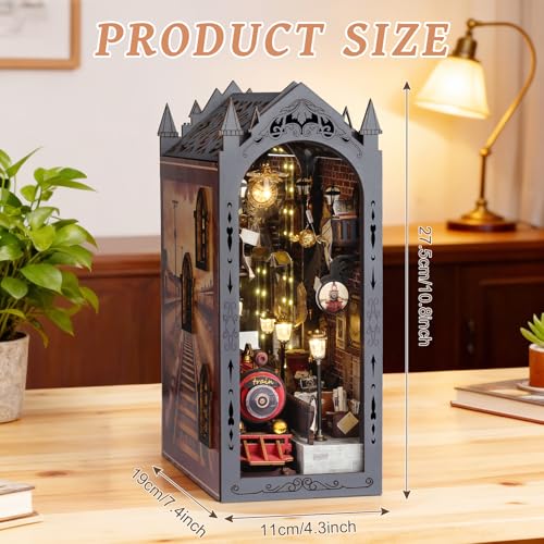 Foyucool Magic Train Station Book Nook Kit thumbnail 2