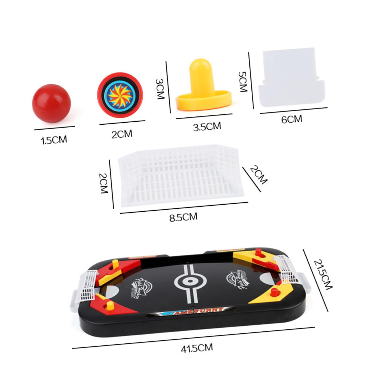 Mikinona Jeu de Hockey sur Glace et Baby-Foot pour Garçon et Filles, Table