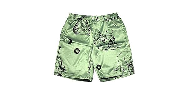[グライミー] GRIMEY サテン ショートパンツ ショーツ カーキ VIMANA SHORT gpss149