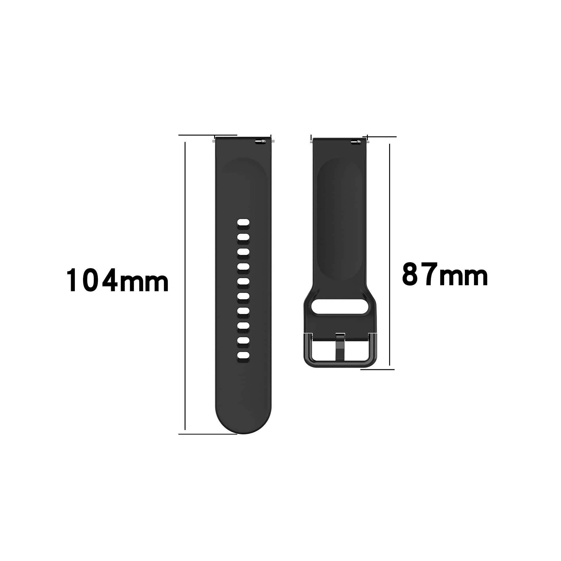 Cinturino Fitbit Cinturino In Silicone Per Fitbit Versa 3, 4 E Sense - Ricambio Sportivo, Comodo E Resistente Cinturino Versa 3