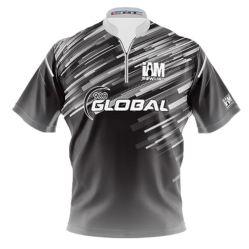 Logo Infusion Dye-Sublimated Bowling Jersey (Sash Collar) - I AM Bowling Fun Design 2006-9G - 900 Global (Men's XS) Multicolored