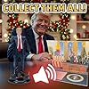 Donald Trump Talking Figure with Real Voice – Best Trump Gift for Men, Funny Presidential Christmas Merchandise, Political Collectible & White Elephant Secret Santa Gift for Fans & Supporters #2