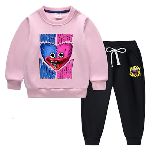 [ZMVS] �n�M�[���M�[ Poppy Playtime �q���� �W���[�W �L�b�Y ���̎q �j�̎q �t �H�~���� 2�_�Z�b�g �g���[�i�[ �X�|�[�c�p���c �㉺�Z�b�g �K�[���Y �X�E�F�b�g �p���c ���w��130/140cm �j�����p �^����