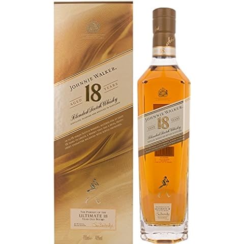 Johnnie Walker 18 Years Blended Scotch Whisky Cover