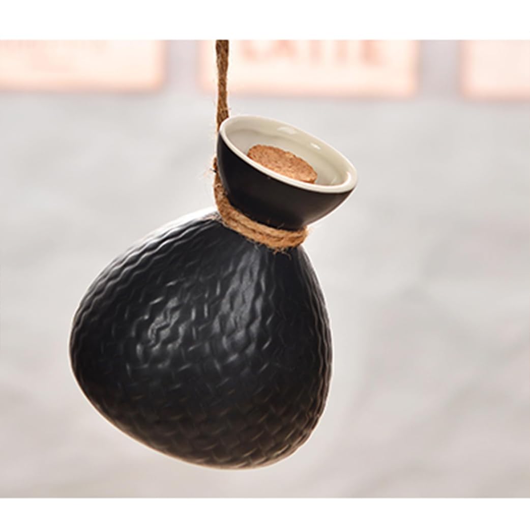 Ensemble de 6 Tasses à saké japonaises Traditionnelles en céramique, Comprenant Un Pot à saké, Un séparateur et Un Chauffe-Tasse.