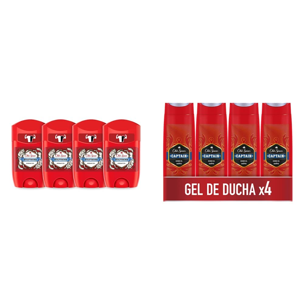 Old Spice Wolfthorn Desodorante En Barra Para Hombres 4x50 ml, Fresco 24 Horas, Todos Los Días Con Uso Diario, Perfume Duradero, Fragancia Excepcional, Protección Contra El Mal Olor — view 13