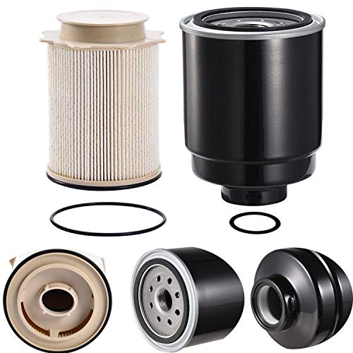 ConPus Diesel Fuel Filter Water Separator set for 2013 2014 2015 2016 2017 Ram 6.7L 2500 3500 4500 5500 6.7L Cummins Turbo Diesel Engines 68197867AA 68157291AA
